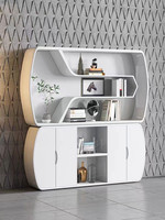 Classeur de bureau de luxe moderne personnalisable Bibliothèque moderne simple avec lumière pour rangement de bureau