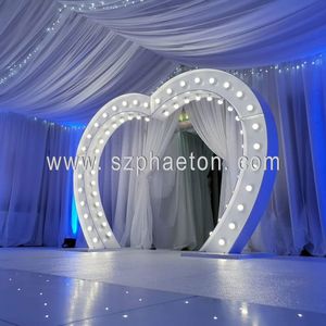 Grande Arche Lumineuse en Forme de Cœur pour Décoration de Mariage Géante, Lettres Lumineuses pour Chapiteau - Product Image 3