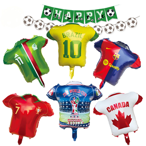 Globos de Aluminio con Diseño de Equipos de Fútbol Mundial 2026 de 30 Pulgadas para Decoración de Fiestas - Product Image 1