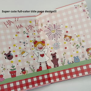 Cuaderno de Tapa Dura de Imitación de Cuero <span class=keywords><strong>Coko</strong></span> Chan A5, Cosido con Hilo, Impresión a Todo Color, Bonito Diario, Regalo - Product Image 5