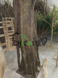 Trung Tâm Triển Lãm Trang Trí Nhân Tạo Đa Cây Chi Nhánh/Trong Nhà Lớn Bạch Đàn Nhân Tạo Ficus Cây Trang Trí - Product Image 4