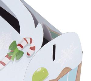 Design <strong>Christmas</strong> Pattern Printing Folding Personalized House Shape Gift <strong>Boxes</strong> for Kids - Product Image 6