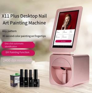 Smart Automatic Plastic Stainless Steel Desktop Nail Printing Machine CM-Nail Art <b>Printer</b> 3D DIY Function Cartoon Manicure <b>WIFI</b> - Product Image 2