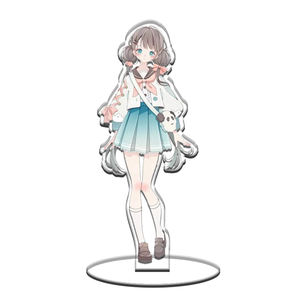 Прозрачная акриловая подставка с аниме-фигуркой на заказ, настольное украшение, персонализированная акриловая подставка с аниме - Product Image 2