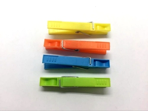 Mollette da Bucato in Plastica da 7,4 cm, Mollette in Plastica per Bucato, Mollette per Vestiti, Pinze per Ropa - Product Image 2