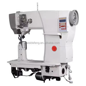 Machine à coudre industrielle informatisée automatique à entraînement direct, à un seul rouleau, pour le cuir et les vêtements, multifonctionnelle - Product Image 1