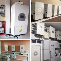 Système d'onduleur solaire hybride monophasé Deye SUN-(3-6)K-SG06LP1-EU-BM2 avec batterie LiFePO4 5-30 kWh pour stockage domestique 48V