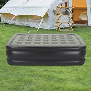 <span class=keywords><strong>Matelas</strong></span> pneumatique pliable de luxe Queen Size confortable de 18 à 20 pouces, auto-gonflant avec pompe intégrée pour chambre d'hôtel - Product Image 4