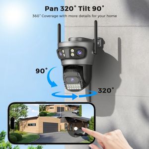 Cámara Inalámbrica Impermeable para Máquinas <span class=keywords><strong>CAD</strong></span>/<span class=keywords><strong>CAM</strong></span>, 1/4 Amp, 34 CMOS, con Monitor, WiFi y Timbre para Puerta - Product Image 3