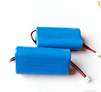 Pack de batteries personnalisé 18650 3.7V 7.4V 11.1V 3000mAh Lithium-Ion Cylindrique Cathode LiNiMnCoO2 Durée de vie 800 cycles 140g -15~65°C Usage domestique