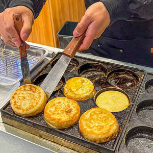 Équipement de cuisine commerciale 6 trous gaufre Telur <span class=keywords><strong>Burger</strong></span> Machine 220V électrique Egg <span class=keywords><strong>Burger</strong></span> Maker - Product Image 2