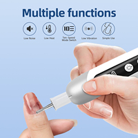 Perceuse à ongles électrique sans fil 10 vitesses 4500 tr/min Type C rechargeable pour manucure pédicure, lime à ongles pour usage domestique et professionnel, marque privée OEM