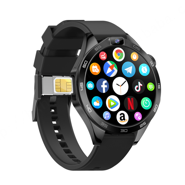 HUANLONG X11 4G Smart Watch Dual Camera SIM Card GPS Navigation Sleep Tracker Calendar AMOLED Display IP68 Waterproof Android OS