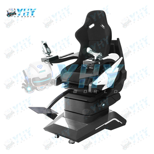 Hot bán 3 màn hình hiển thị 9D chuyến bay giả lập ghế 3doof chuyển động nền tảng chuyển động ghế cho trung tâm mua sắm trò chơi khu vực - Product Image 3