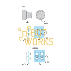 Schneider Electric ZB4BC28010 - Nuovo - Product Image 1