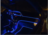 Kit de source lumineuse LED à fibre optique mini pour la décoration d'ambiance intérieure de voiture, éclairage ciel étoilé automatique