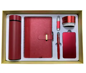 2022 nuovo set regalo Thermos cup e penna in metallo notebook set regalo aziendale per set regalo promozione