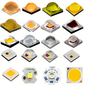 Độ sáng cao sáng dẫn ánh sáng Silicone ống kính CRI70-80 mát trắng 3V 10W công suất cao creexml2 xml3 chip Diode Đèn hạt crees - Product Image 3