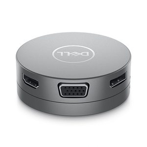 Laptop Docking Station 7 em 1 USB-C Adaptador Multiport DA310 Adaptador Usb Hub Adaptador Docking Station Monitor Duplo - Product Image 4