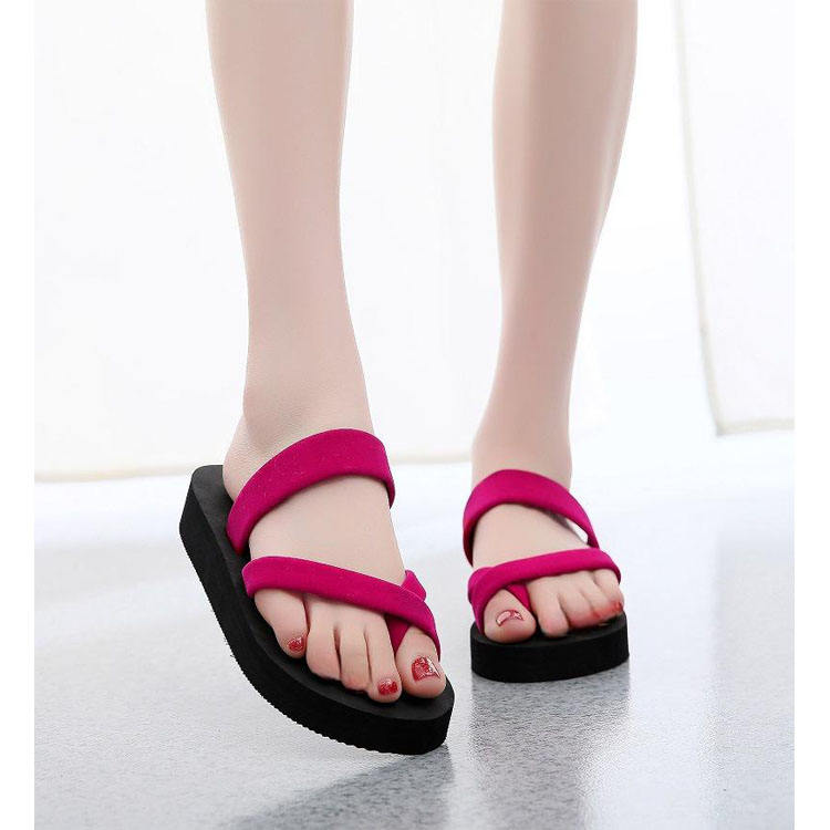 ส้นกลางสีแดง ความสูงเซนติเมตร