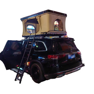 2025 नई फोल्डिंग कैंपिंग कार टॉप टेंट छत के शीर्ष तम्बू को रैक या समर्थन के साथ रैक या समर्थन के साथ - Product Image 3