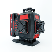 Niveau laser vert auto-nivelant à 16 lignes avec télécommande, rechargeable, outil laser de construction multi-lignes