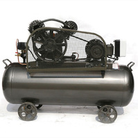 Compresseur d'air à courroie double, dispositif portable, 170L, 380V, 5.5 kW, nouveau