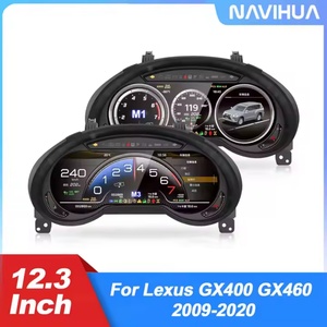 NaviHua 12.3" LCD Dashboard <b>Speedometer</b> <b>Digital</b> Cluster <b>Digital</b> Instrument Cluster <b>for</b> Lexus GX460 GX400 2009 2020 - Product Image 2