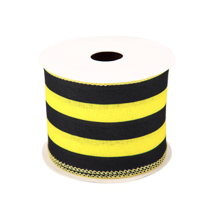 Fabriek Lint Leverancier Custom Vakantie Kerst Jute Wired Linten Voor Ambachten Krans Decoratie - Product Image 4