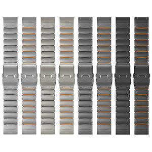 Silikon mit Titan Sportarmband Uhrenarmband für Garmin <span class=keywords><strong>Fenix</strong></span> 8 <span class=keywords><strong>Fenix</strong></span> 8 Pro Fénix 8x Pro Solar Forerunner 970 - Product Image 6
