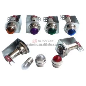 Accessoires pour amplificateur à tubes, amplificateur de puissance, indicateur LED de puissance, lampe de signalisation, support, boucle intégrée 6,3 V, petite <span class=keywords><strong>ampoule</strong></span> - Product Image 2