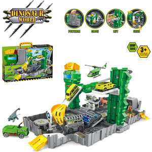 En gros, <span class=keywords><strong>Garage</strong></span> de stationnement pliable <span class=keywords><strong>pour</strong></span> voitures de slot avec piste de dinosaures, jouet promotionnel <span class=keywords><strong>pour</strong></span> enfants - Product Image 5