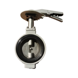 วาล์วผีเสื้อแบบใช้มือจับทำจากอะลูมิเนียมอัลลอยวาล์วผีเสื้อแบบแมนนวลน้ำหนักเบาสำหรับระบายอากาศและท่อน้ำ - Product Image 6