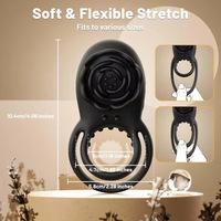Anneau d'exercice de Kegel en silicone rechargeable par USB à 8 modes, masseur pelvien avec télécommande sans fil pour la santé de la prostate masculine