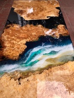 Crafts River Table 100% Resina DE ARTE sólido DIY Kits de resina epoxi