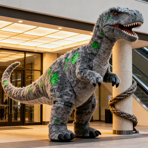 Grande figurine d'ours en peluche gonflable en PVC imperméable ou en tissu Oxford pour la promotion commerciale et la décoration d'événements - Product Image 5