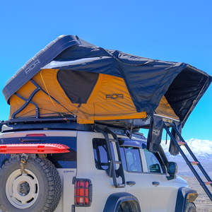ADA OVERLAND Hard <b>Large</b> Roof Top <b>Tent</b> 4x4 Offroad Foldable Camping <b>Tent</b> 3-4 People with 3000mm Waterproofing - Product Image 6