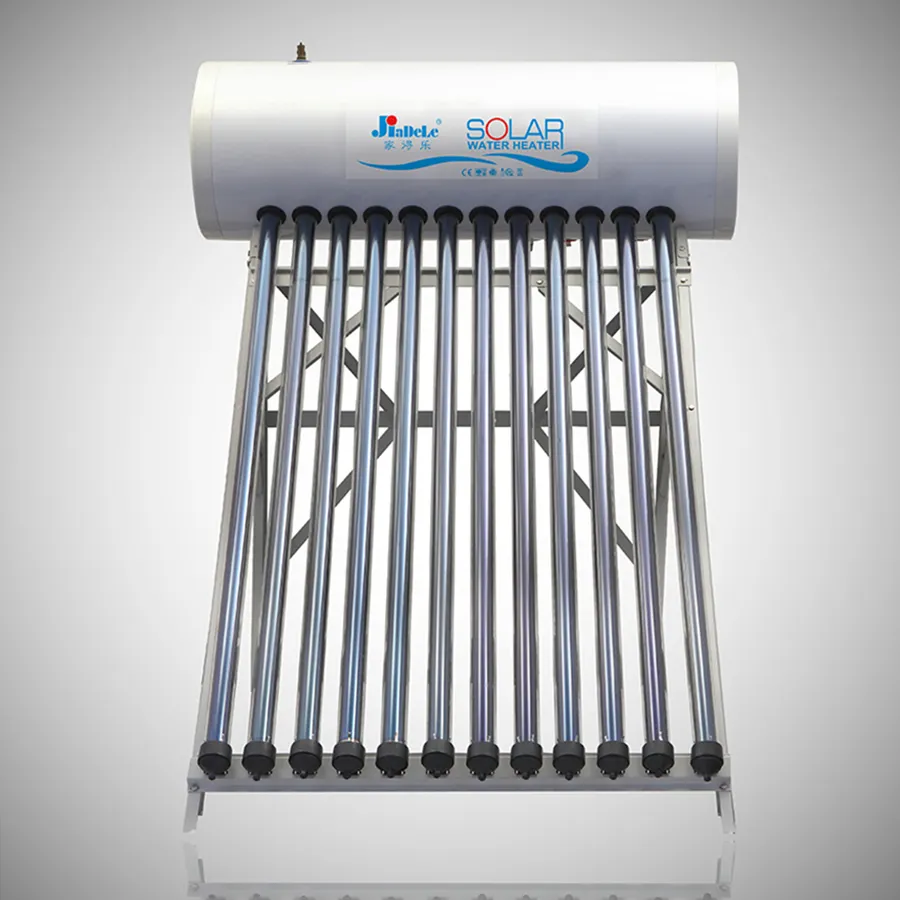 JIADELE-Geyser solaire à tube sous vide, chauffe-eau à pression intégrée avec caloduc