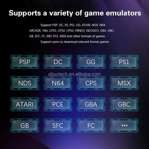 Consola de Juegos Portátil H55 con Pantalla HD de 5.5 Pulgadas, 64 GB con Juegos, Simuladores de Controladores de Juegos Retro, 5000 mAh, Consolas de Videojuegos - Product Image 6