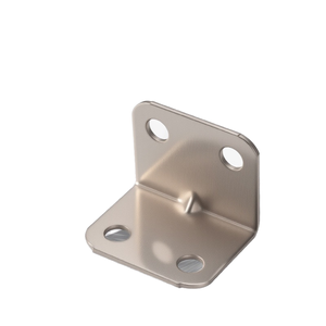 Nickel-Plated Iron 3410 Angle Iron 90-Degree Angle <strong>Bracket</strong> for <strong>Shelf</strong> Support <strong>L</strong>-<strong>Shaped</strong> <strong>Bracket</strong> for Table Chair Fixing <strong>Brackets</strong> - Product Image 1