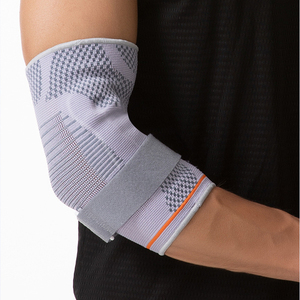 3Dデザイン高弾性ナイロンニット肘袖取り外し可能圧力ガード通気性圧縮膝肘パッド - Product Image 6