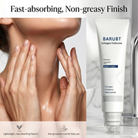 Crème pour le cou BARUBT 50g au collagène et au fullerène, raffermissante, liftante, anti-âge, avec applicateur à rouleaux, service de dropshipping disponible