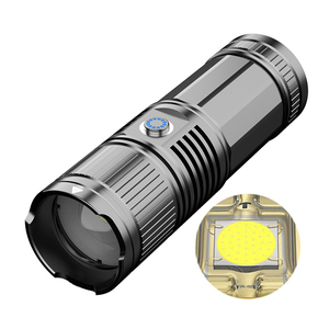 Helius 30 Wát Spotlight Long Range Wick Telescopic Zoom ngân hàng điện có thể sạc lại không thấm nước LED <span class=keywords><strong>Lantern</strong></span> Torch lihgt đèn pin - Product Image 1