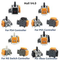 Joystick Hall SYY V4.0 pour manettes PS5, PS4, Xbox One, Series S, X, Switch Pro – Pièces de rechange magnétiques pour analogiques