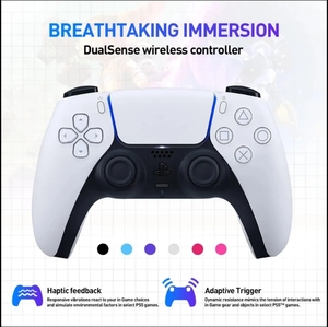 Controlador de Volante Inalámbrico BT para Juegos con Gatillo para Consola Slim, Botón Turbo y Motor de Vibración - Diseño Ergonómico - Product Image 6