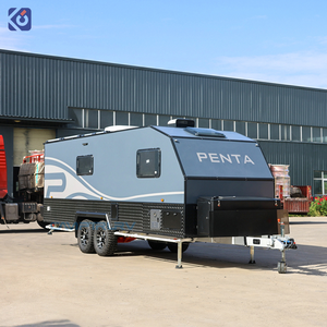 CAMPTRL New Design Mini 23ft 4X4 Offroad <strong>Trailer</strong> Camper Van with Vehicle Washing Facilities <strong>Suit</strong> Family Camping - Product Image 4