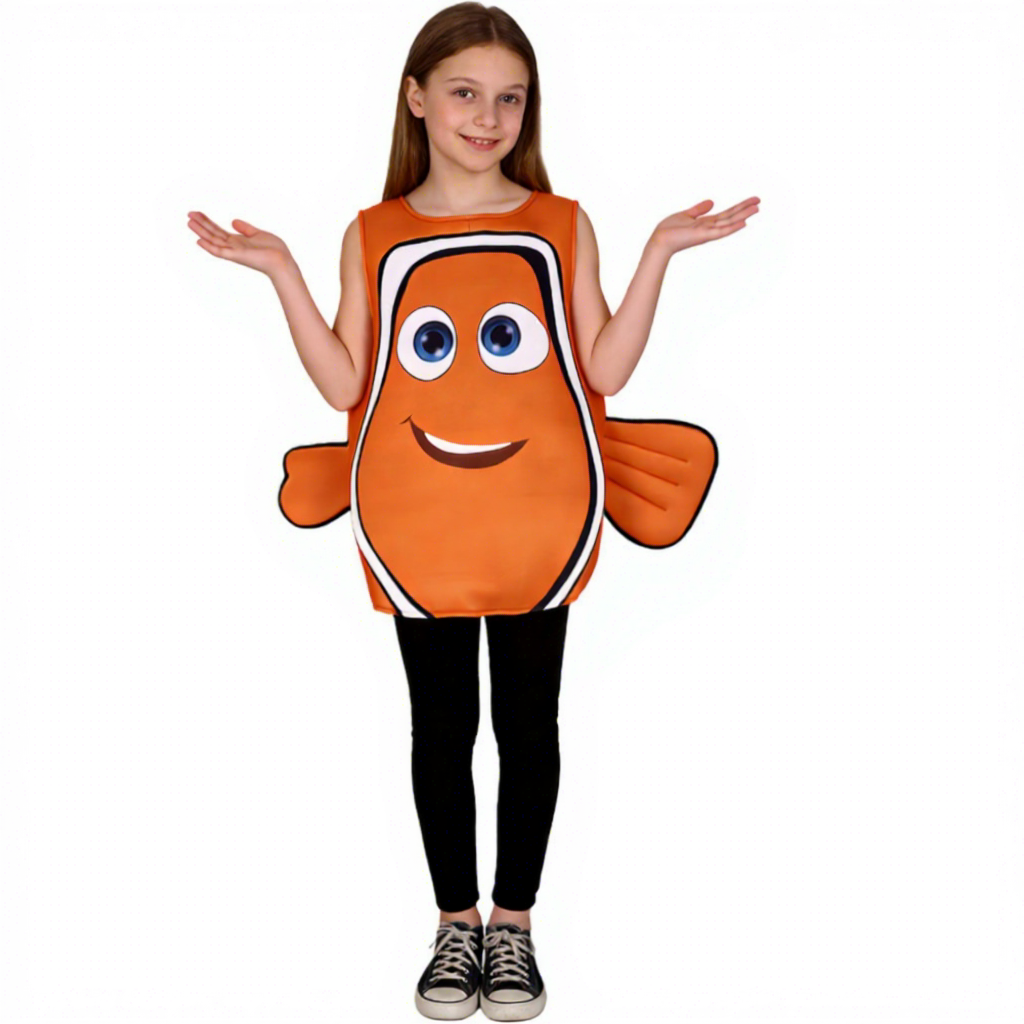 Pez payaso naranja para niños