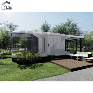 Maison แคปซูลสำเร็จรูป<span class=keywords><strong>1</strong></span>ห้องนอน<span class=keywords><strong>1</strong></span>ห้องนั่งเล่นสำหรับตั้งแคมป์ดีไซน์หรูหรา - Product Image 1