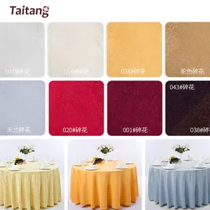 Wholesale Restaurant Wedding Table Linens/polyester Banquet Linen Tablecloth