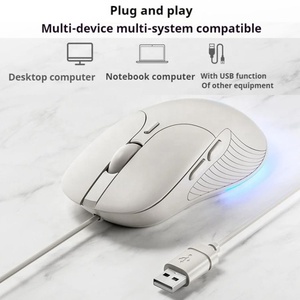 <span class=keywords><strong>Souris</strong></span> filaire B2 pour droitier, <span class=keywords><strong>souris</strong></span> <span class=keywords><strong>de</strong></span> jeu rétroéclairée RGB, design ergonomique, 6 boutons, <span class=keywords><strong>souris</strong></span> silencieuse, toucher agréable, antidérapante, faible <span class=keywords><strong>bruit</strong></span> - Product Image 5